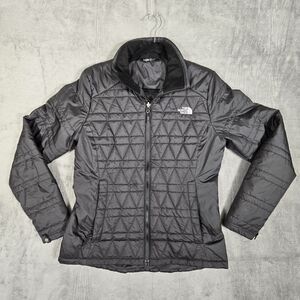 The North Face Quilted Tamburello Black Insulated Jacket Womens Medium Puffer